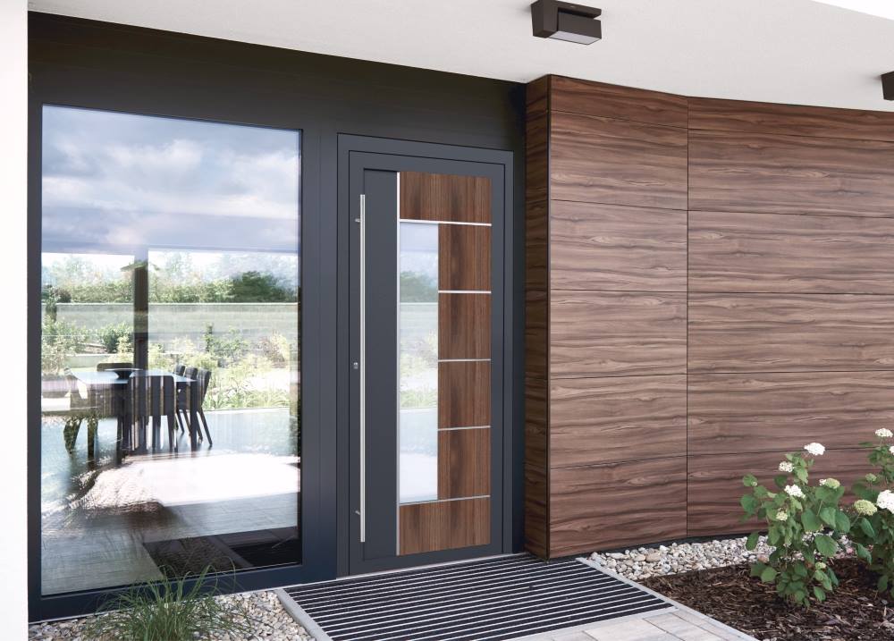 Aluminium entrance doors Cheshire