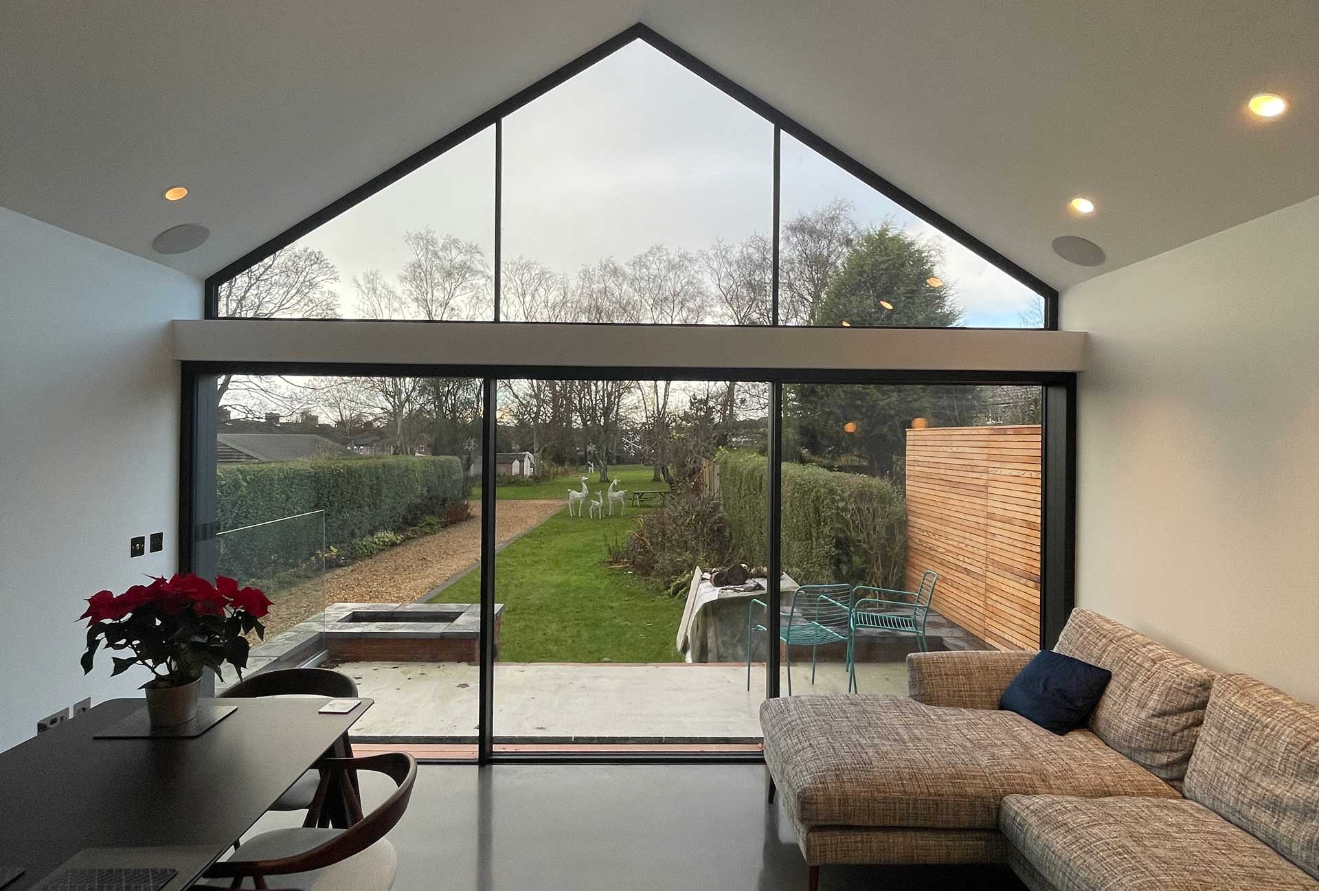 black sliding doors Wilmslow