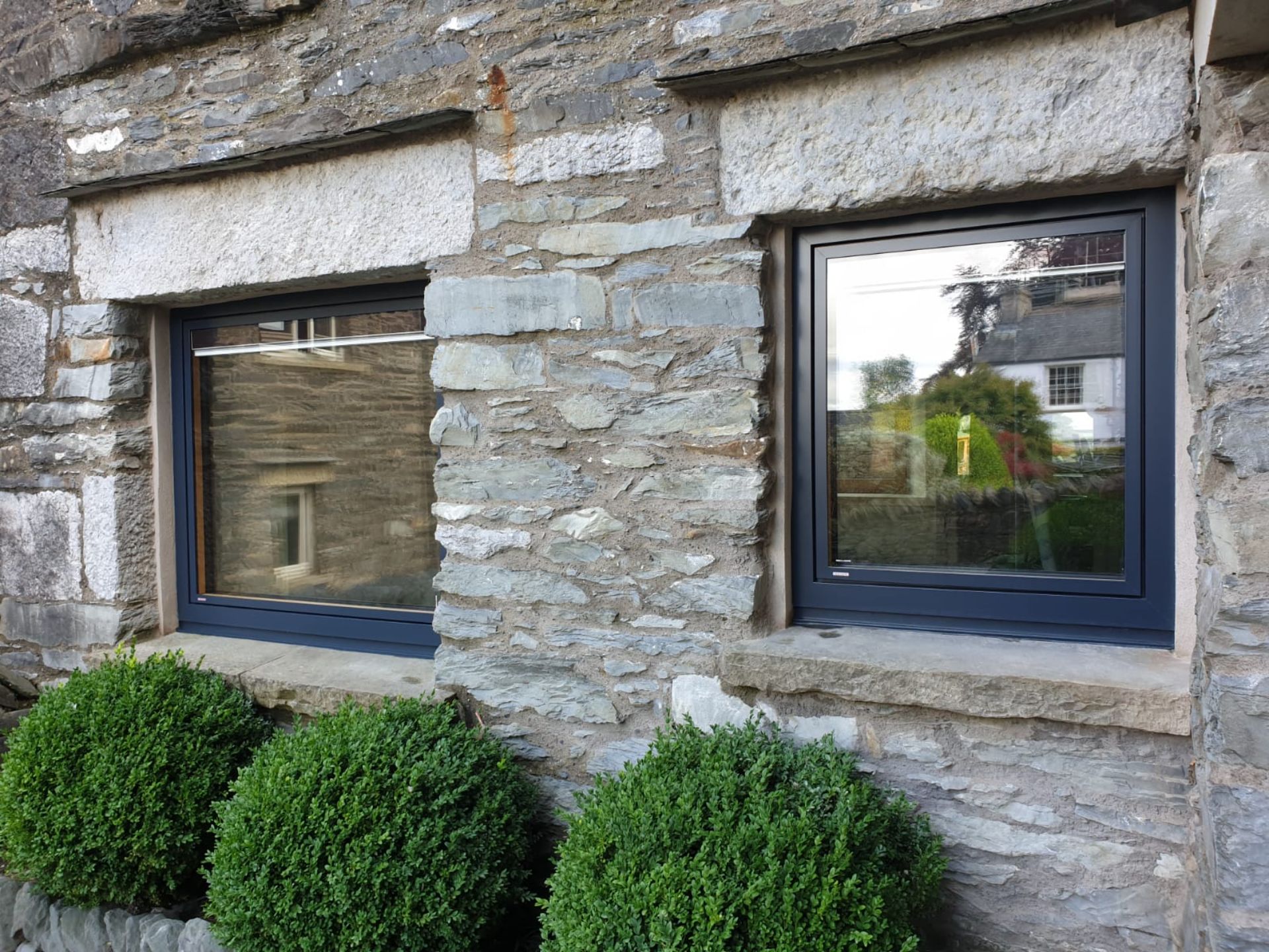 alumnium timber window styles lake district