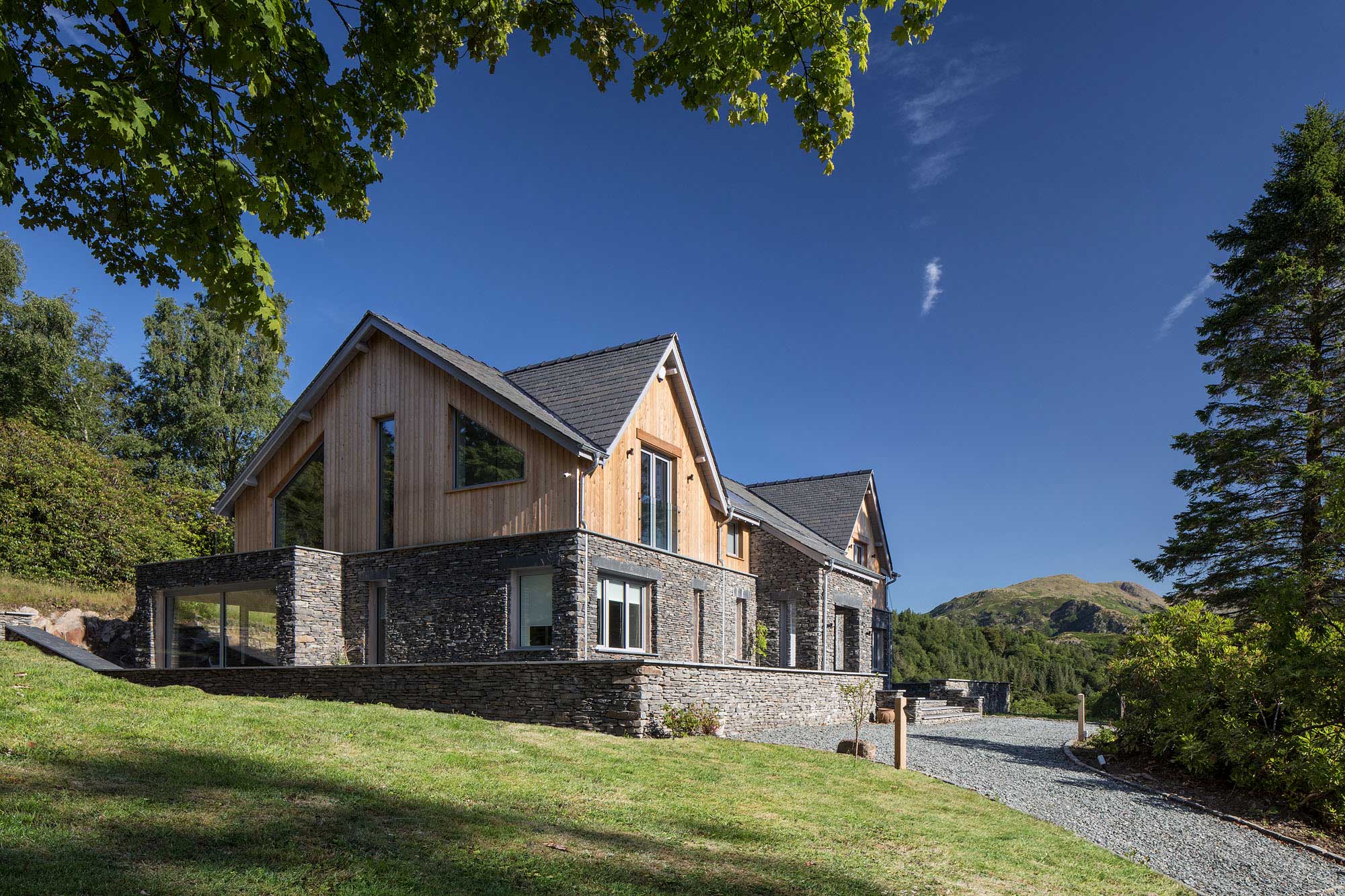 timber aluminium windows lake district